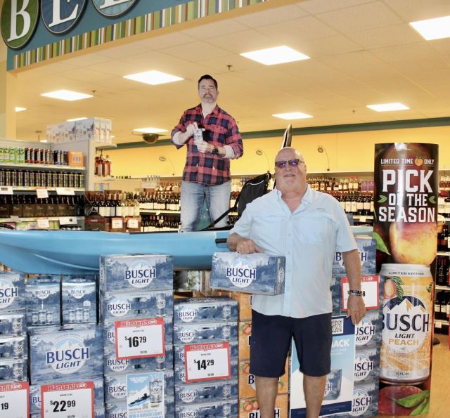 Raising a cold Busch Light to celebrate the winners of our Kayak Giveaway at Woodman’s, Berkot’s, and Hansen’s! 

A big thank you to everyone who participated in this sweepstakes and made it a success. 

Keep an eye out for more exciting events and giveaways coming your way soon! 

#Giveaway #BuschLight #Winners #Woodmans #Kayak #Berkots #Hansens